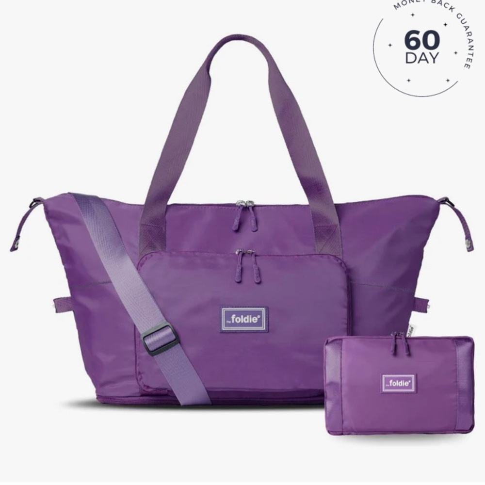 The Foldie travel bag. New, still in the bag.